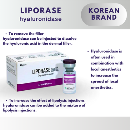 LIPORASE hyaluronidase