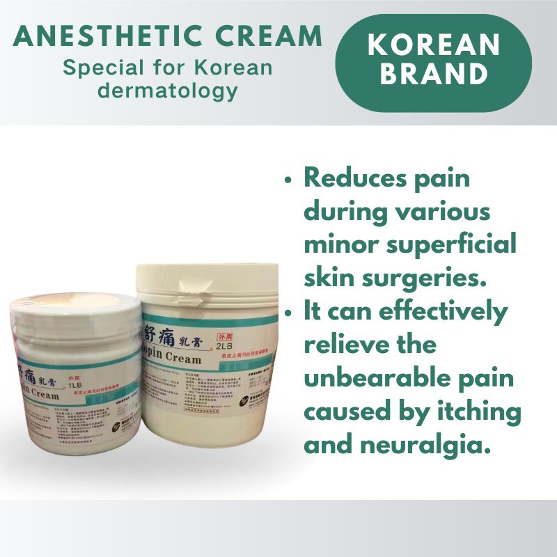 Korean anesthetic cream