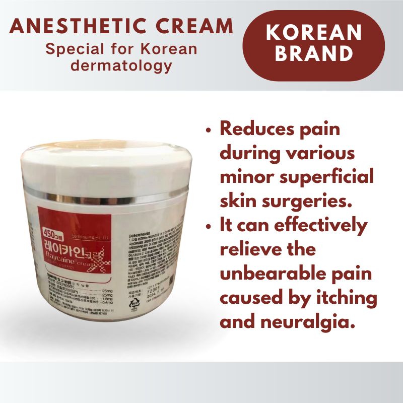 Korean anesthetic cream