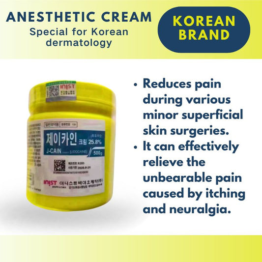 Korean anesthetic cream